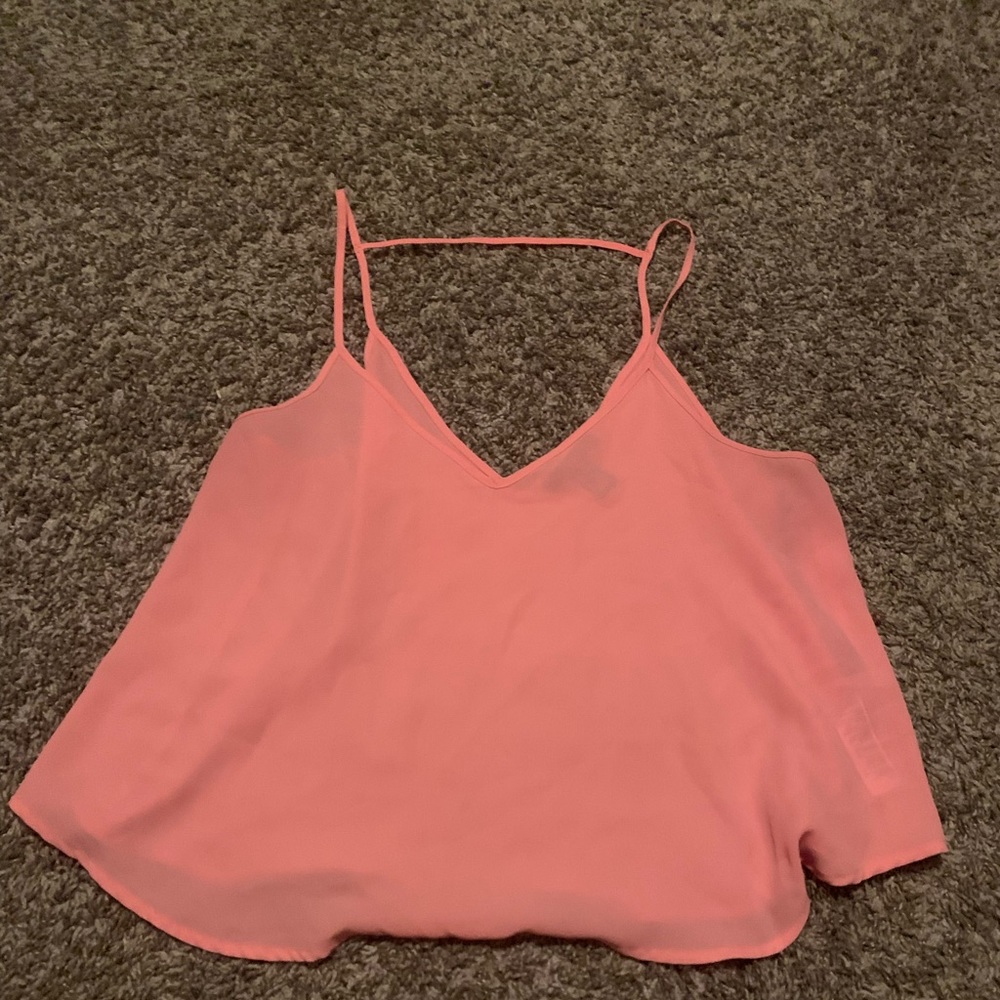 Pink tank top